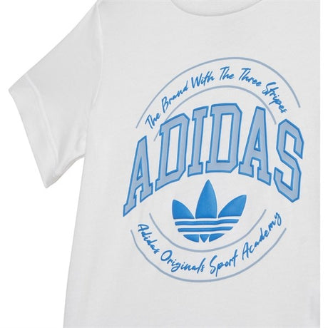 adidas Originals White/Night Indigo Shorts Tee Sæt 2