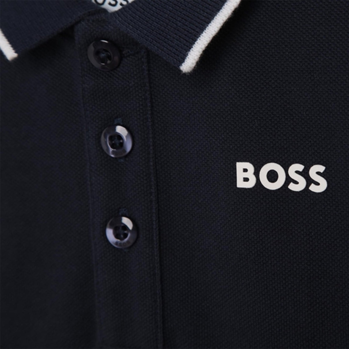 Hugo Boss Baby Short Sleeve Polo Navy 3