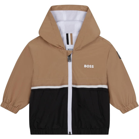 Hugo Boss Baby Hooded Windbreaker Black