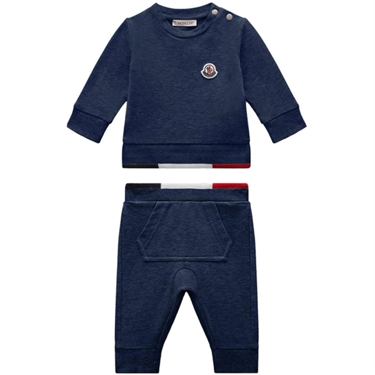 Moncler Strik Clothing Ensemble Navy