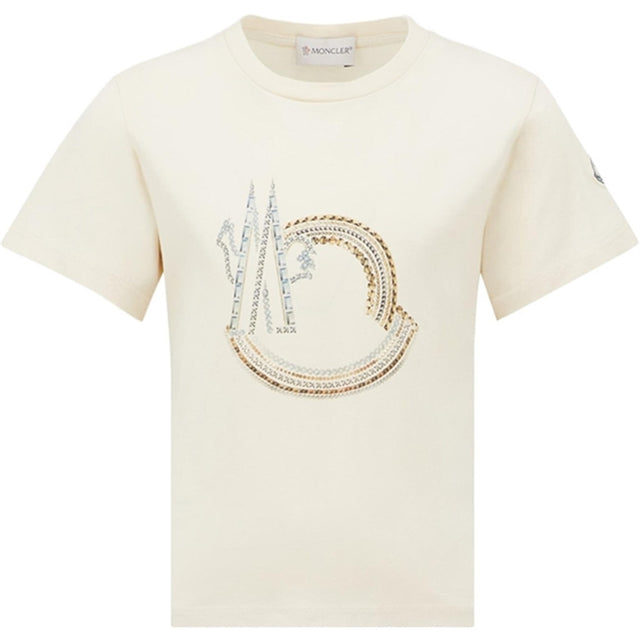 Moncler T-Shirt Cream