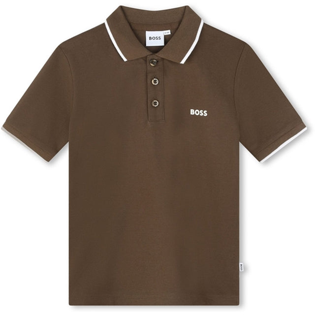 Hugo Boss Brown Polo Kortærmet