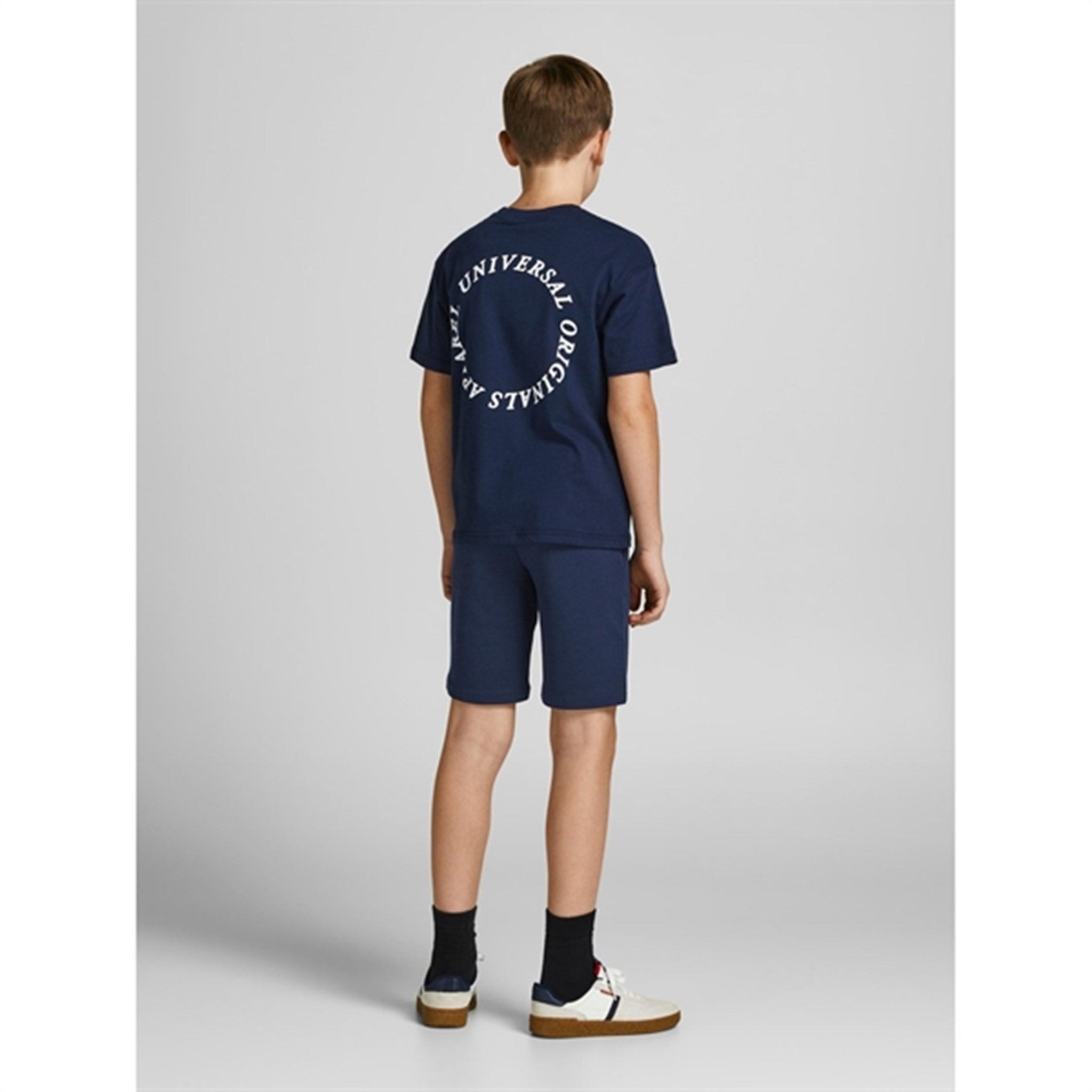 Jack & Jones Junior Navy Blazer Basic Sweat Shorts 3