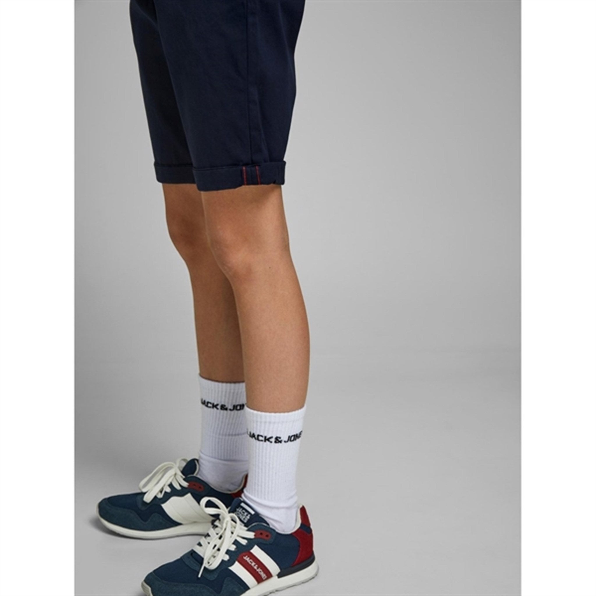 Jack & Jones Junior Navy Blazer Bowie Solid Shorts 6