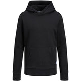 Jack & Jones Junior Black Basic Hoodie Noos
