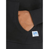 Jack & Jones Junior Black Basic Hoodie Noos