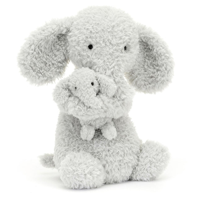 Jellycat Huddles Elefant Grå 26 cm