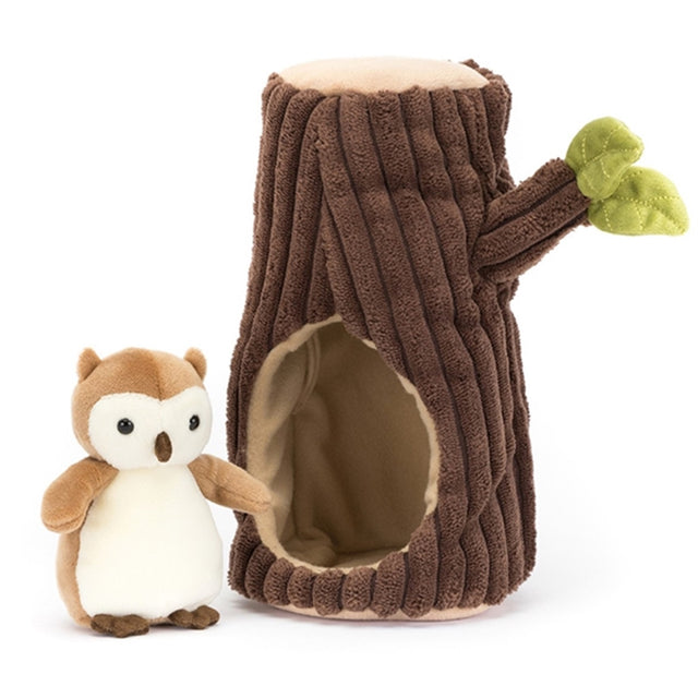 Jellycat Forest Fauna Ugle 18 cm