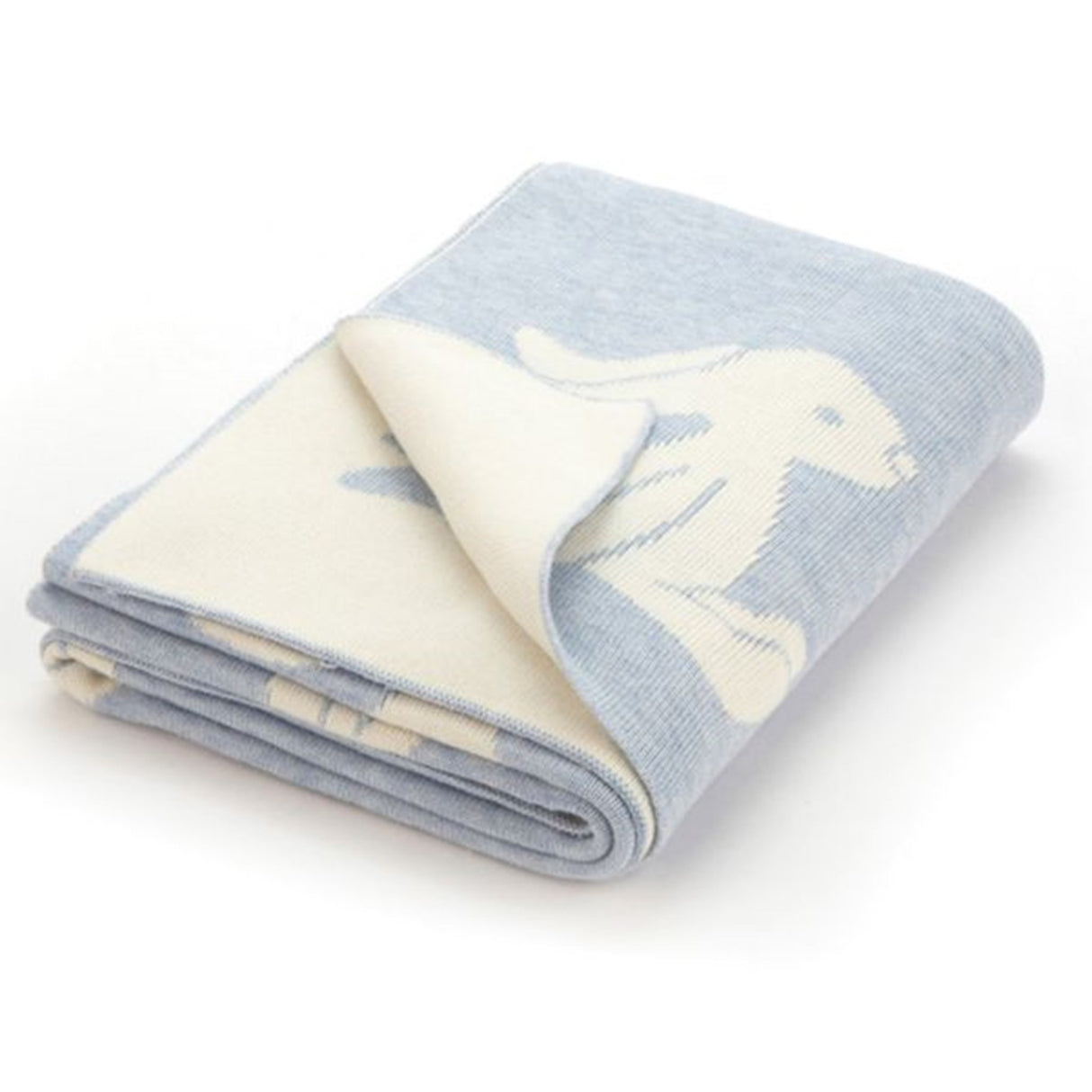 Jellycat Blanket Bashful Bunny Blue