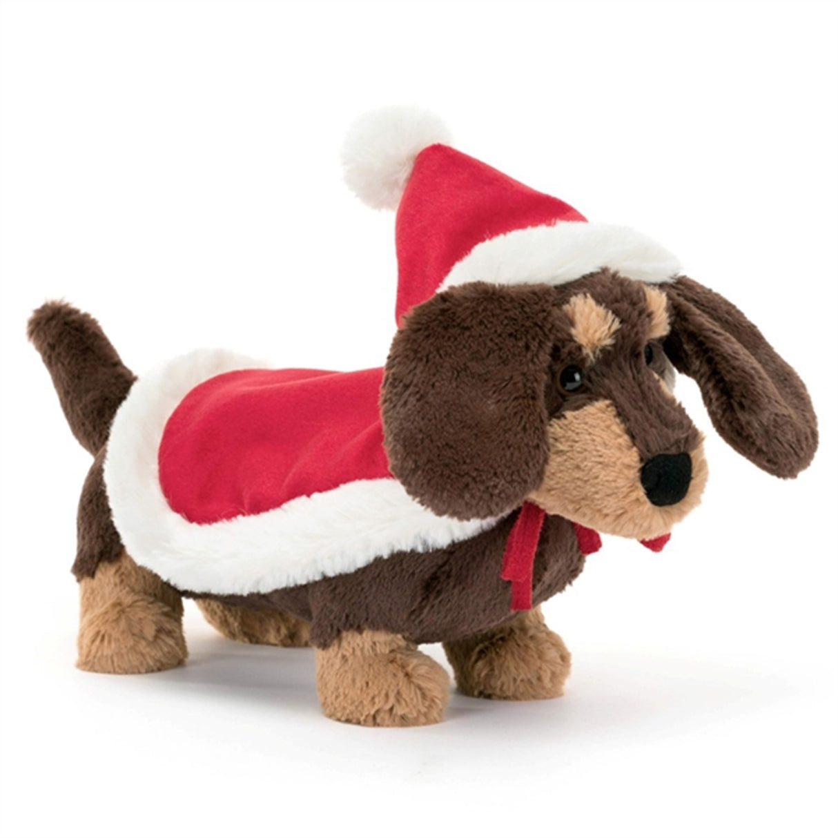 Jellycat Winter Warmer Otto Gravhund 15 cm