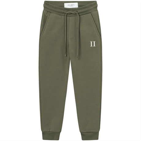 Les Deux Kids Olive Night/Ivory Mini Encore Sweatpants