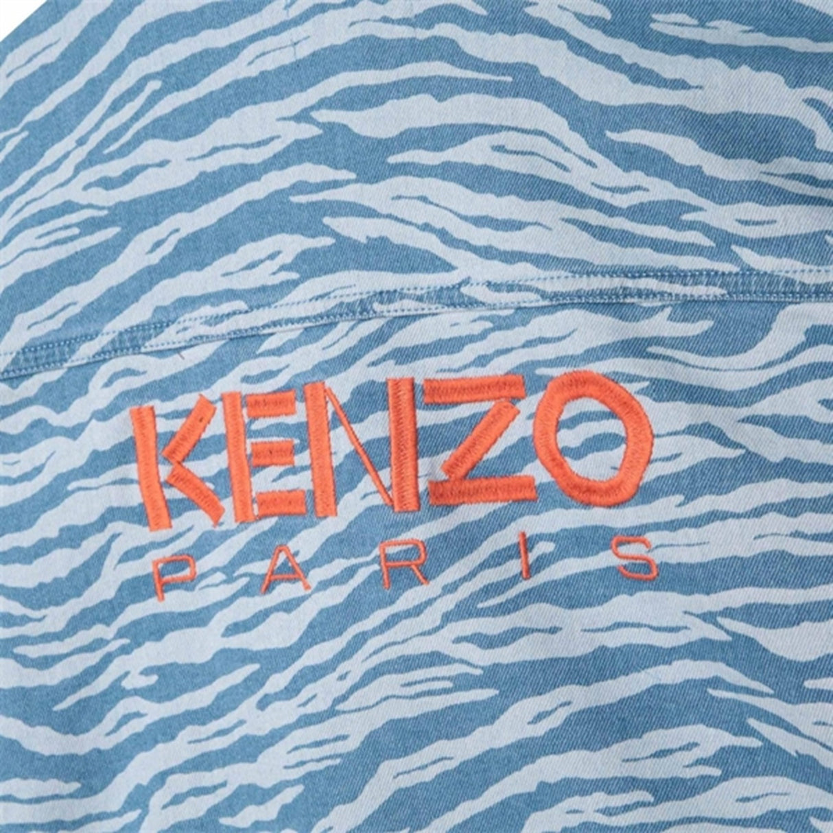 Kenzo Denim Jakke Pale Blue 3