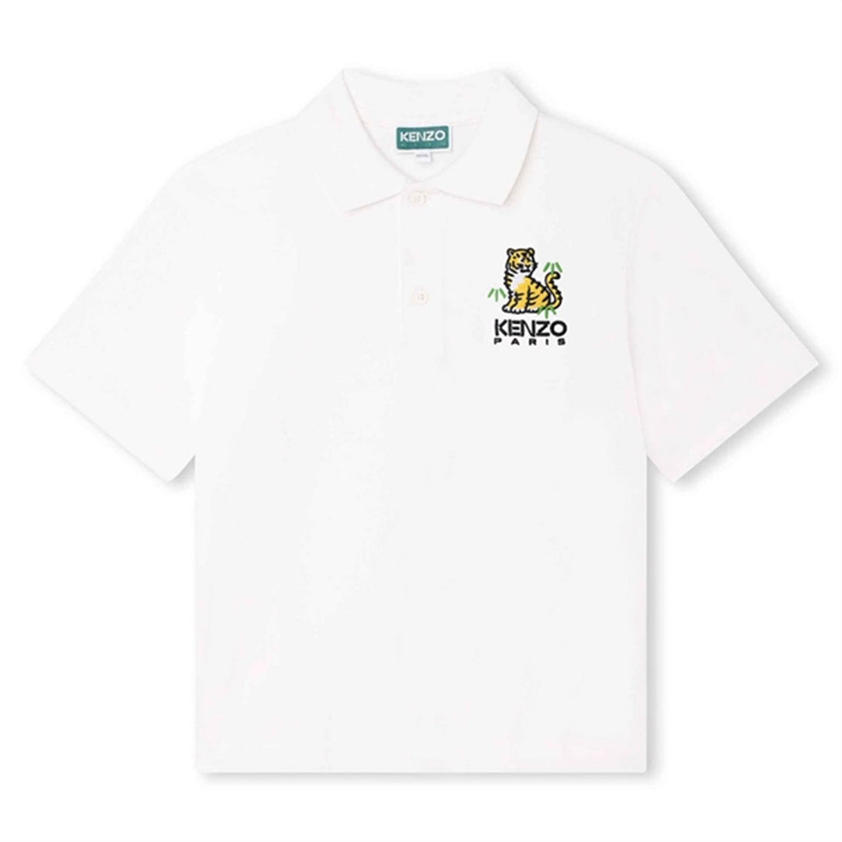 Kenzo Ivory Polo Kortærmet