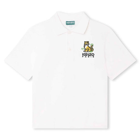 Kenzo Ivory Polo Kortærmet