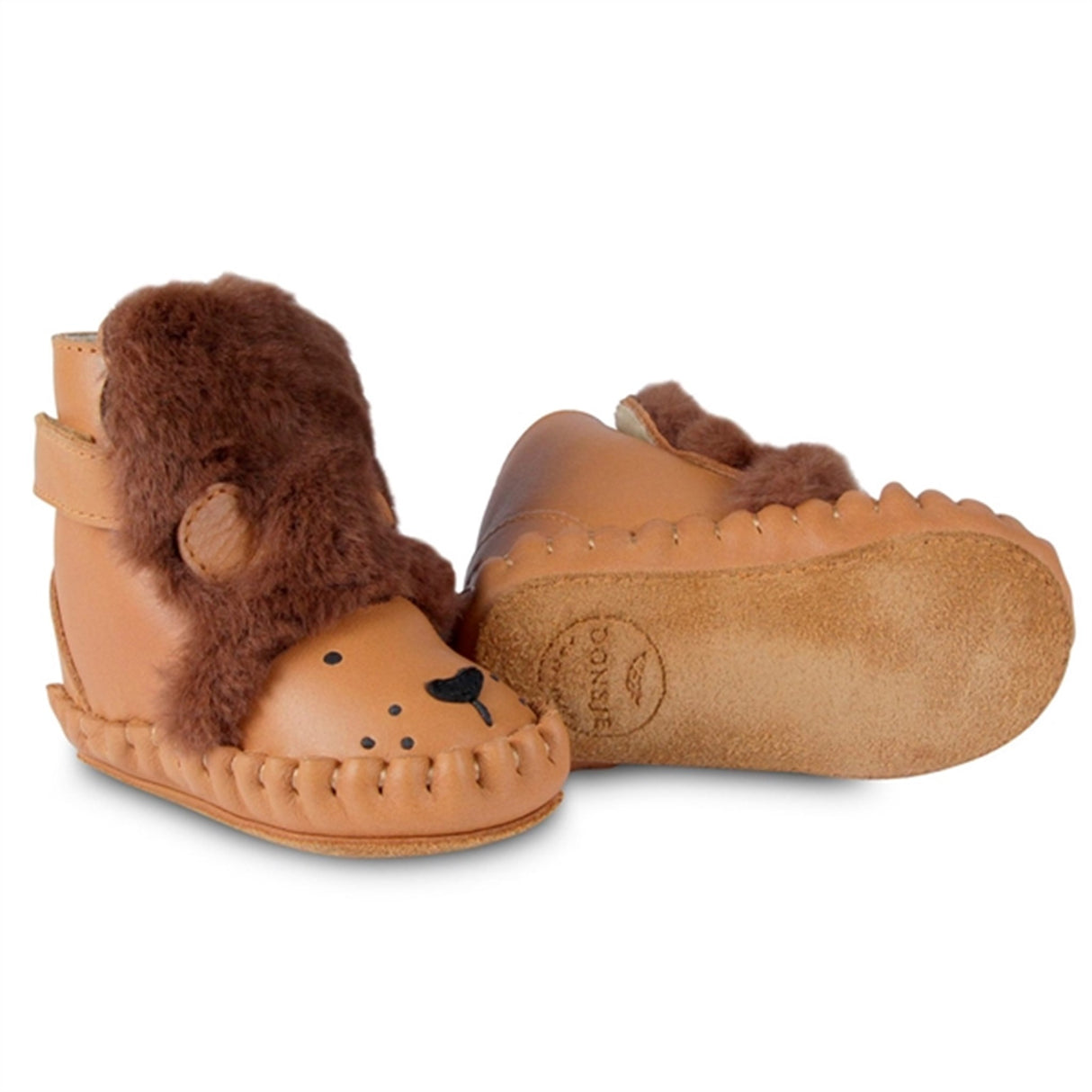 Donsje Baby Kapi Exclusive Lining Futter Leo Camel