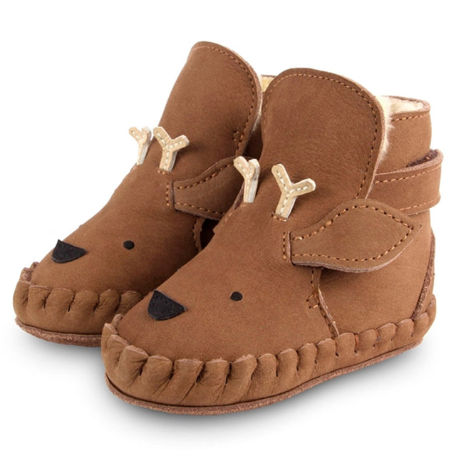 Donsje Baby Kapi Special Lining Futter Stag Hazelnut Nubuck