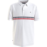 Tommy Hilfiger Tommy Tape Polo White