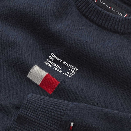 Tommy Hilfiger Flag Striktrøje Desert Sky 2