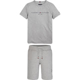 Tommy Hilfiger Essential Sweat Sæt Light Grey Heather