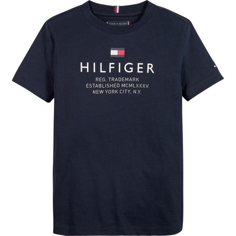 Tommy Hilfiger Logo T-shirt Desert Sky