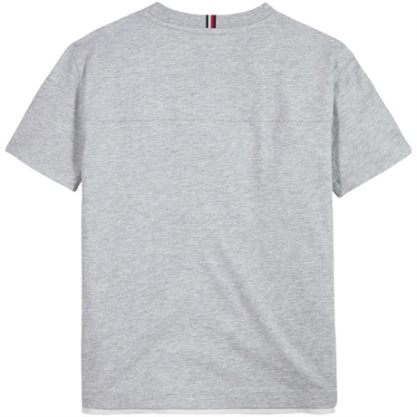 Tommy Hilfiger Tommy Varsity T-shirt Light Grey Heather