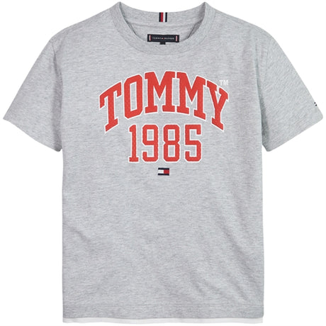 Tommy Hilfiger Tommy Varsity T-shirt Light Grey Heather