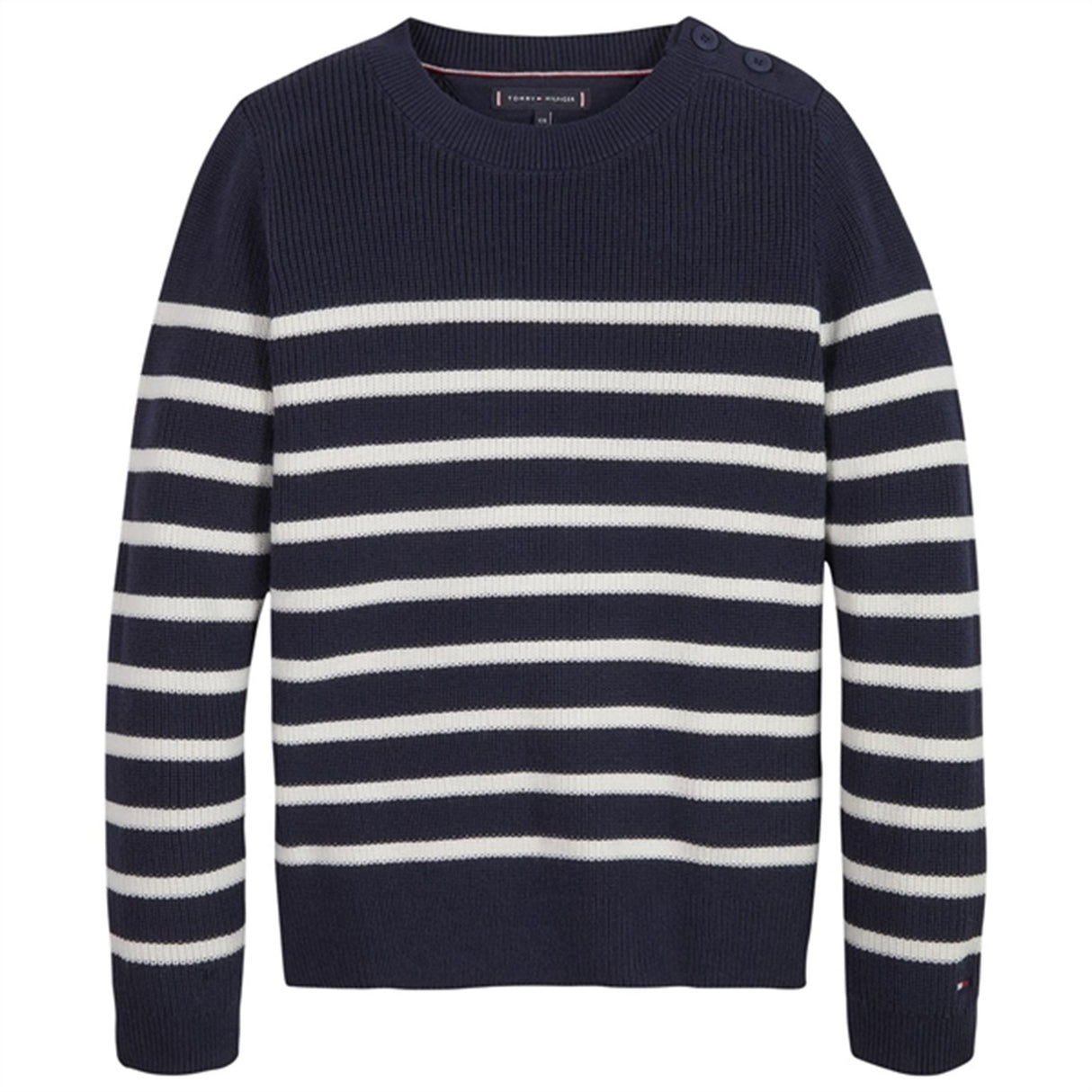 Tommy Hilfiger Classic Breton Striped Strik Desert Sky