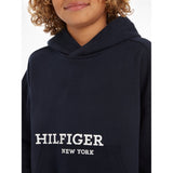 Tommy Hilfiger Hilfiger Logo Hættetrøje Desert Sky 3