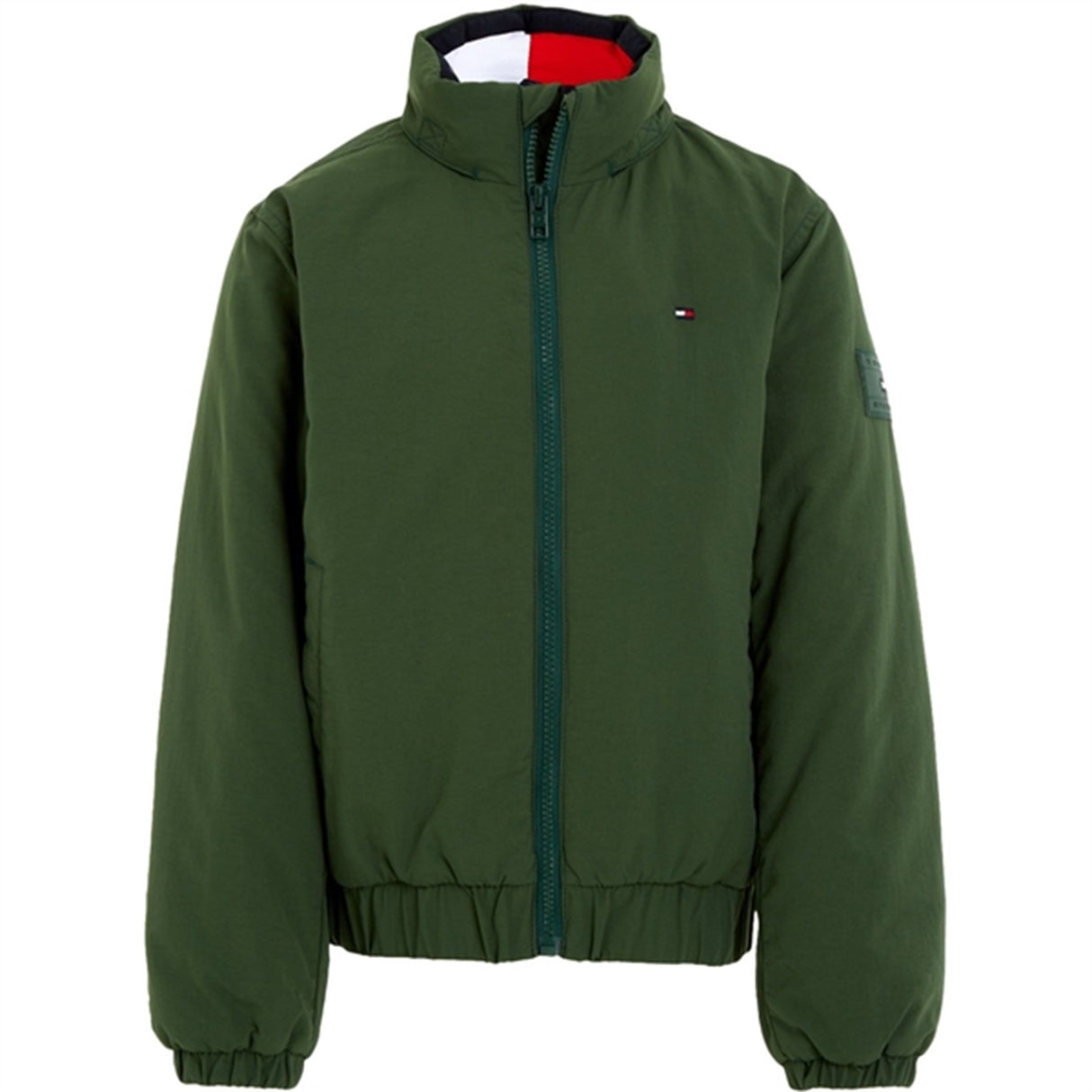 Tommy Hilfiger Essential Vatteret Jakke Collegiate Green