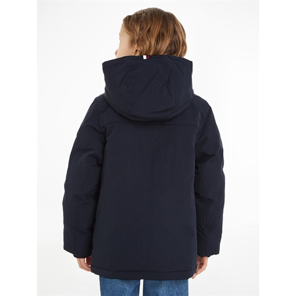 Tommy Hilfiger Essential Parka Jakke Desert Sky