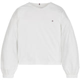 Tommy Hilfiger Lace Tape Trøje Ancient White