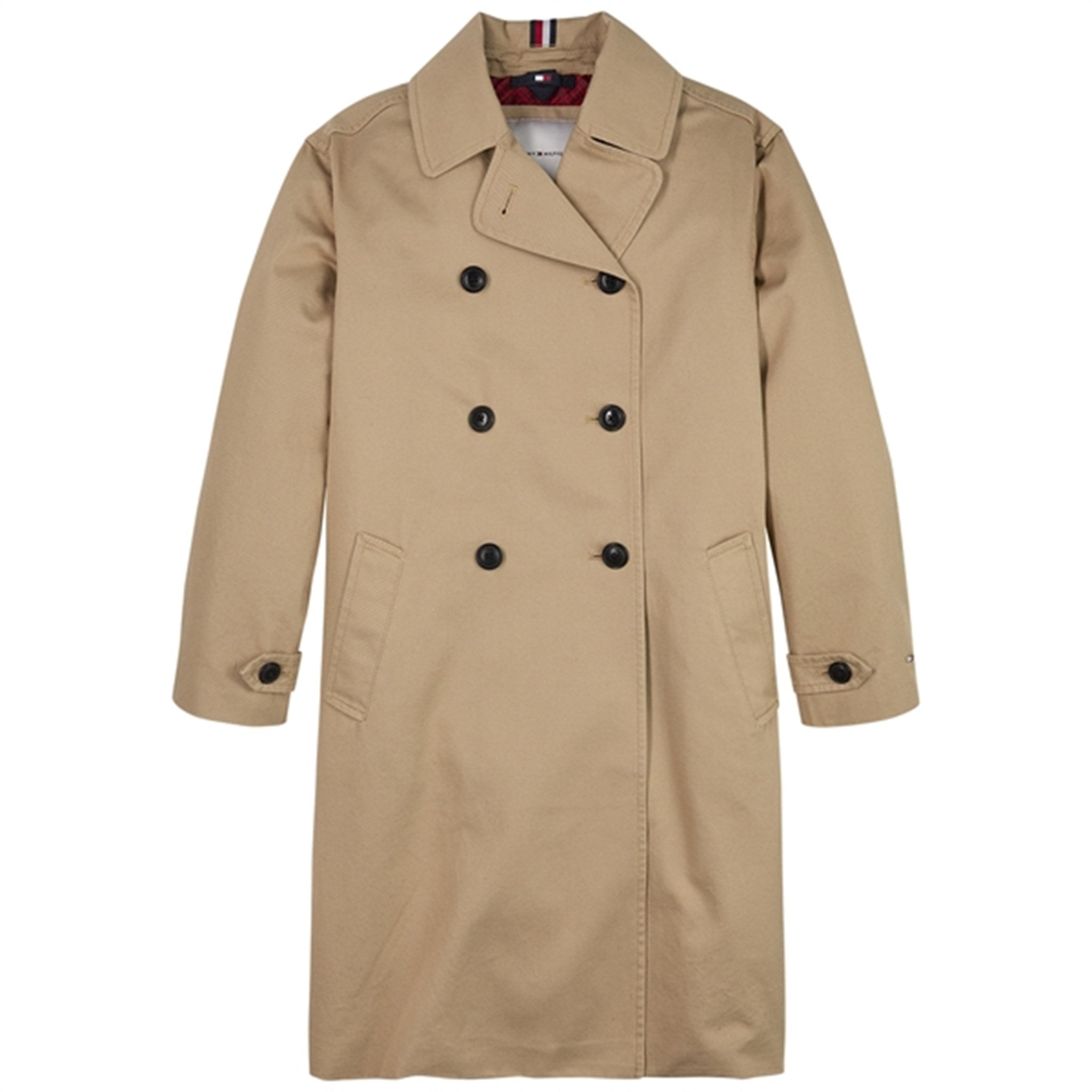 Tommy Hilfiger Monogram Releaxed Trench Coat Classic Khaki