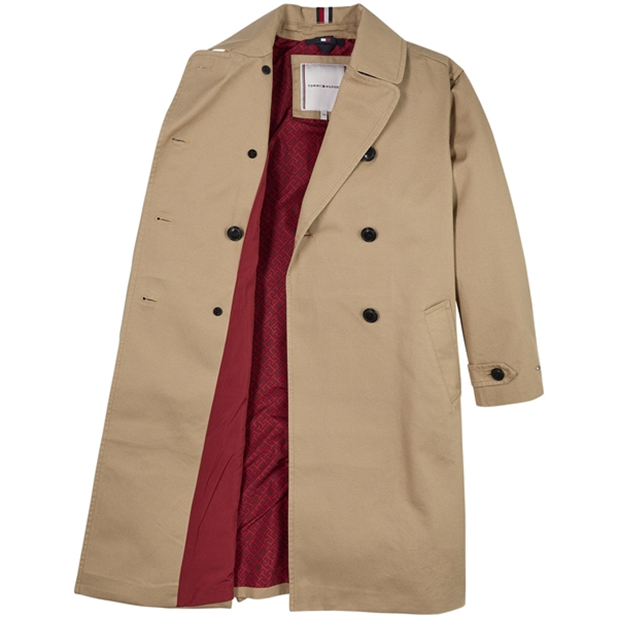 Tommy Hilfiger Monogram Releaxed Trench Coat Classic Khaki 3