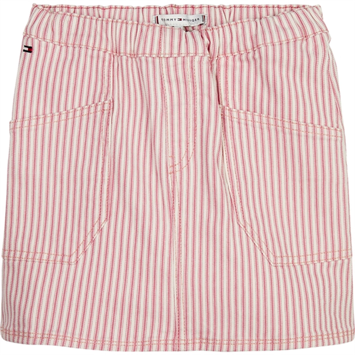 Tommy Hilfiger Denim Railroad Nederdel Pinkstripe