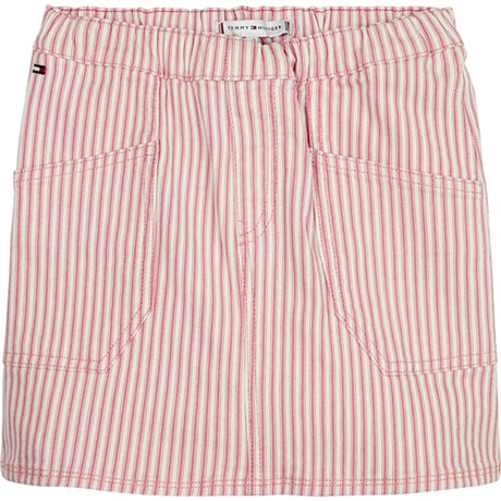 Tommy Hilfiger Denim Railroad Nederdel Pinkstripe