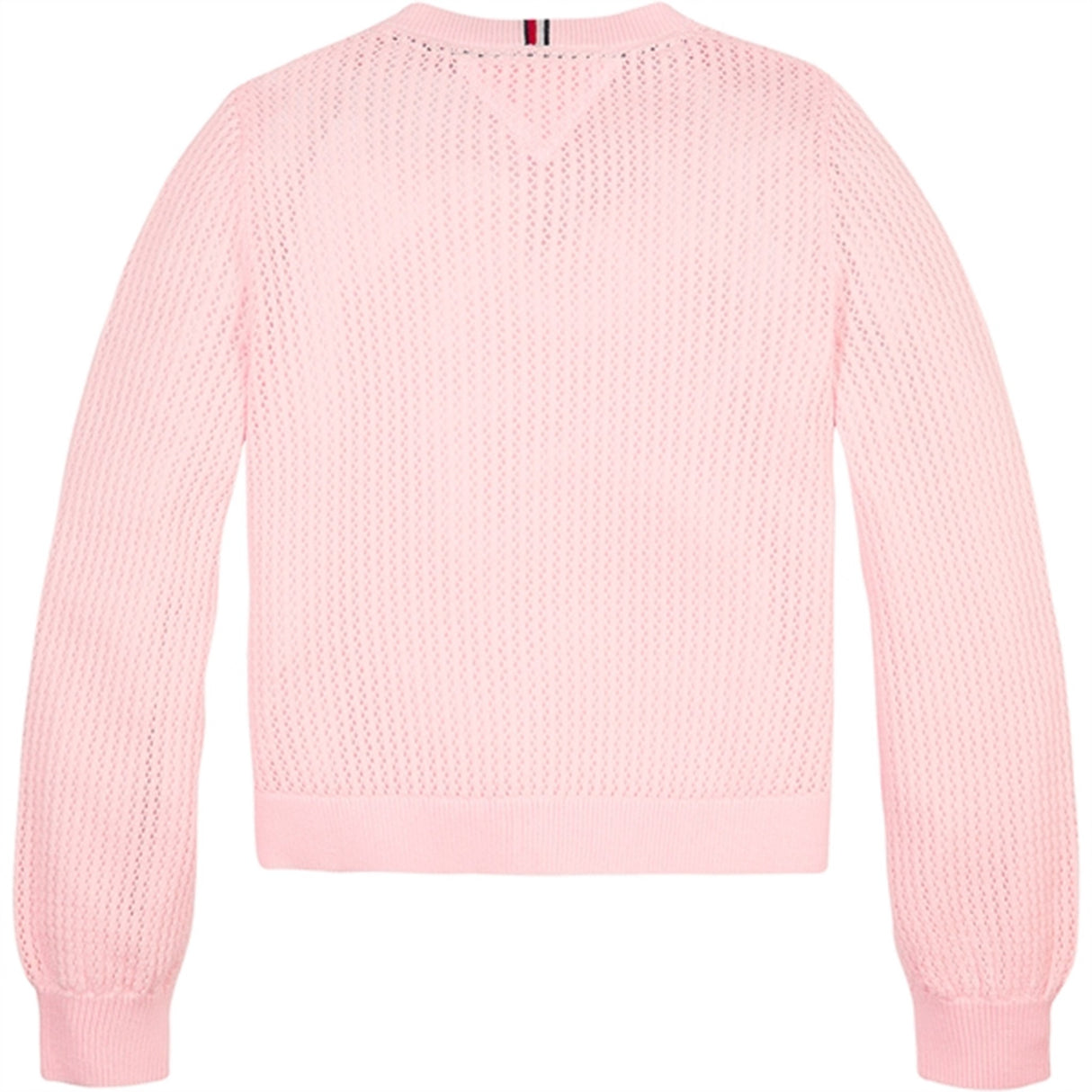 Tommy Hilfiger Crochet Cardigan Faint Pink 2