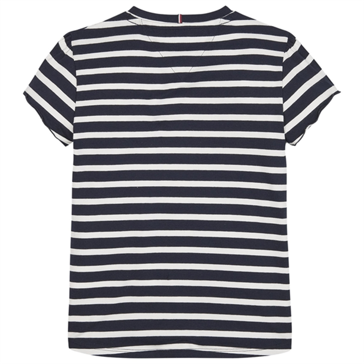 Tommy Hilfiger Striped Ruffle T-shirt Desert Sky Stripe 2