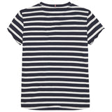 Tommy Hilfiger Striped Ruffle T-shirt Desert Sky Stripe 2