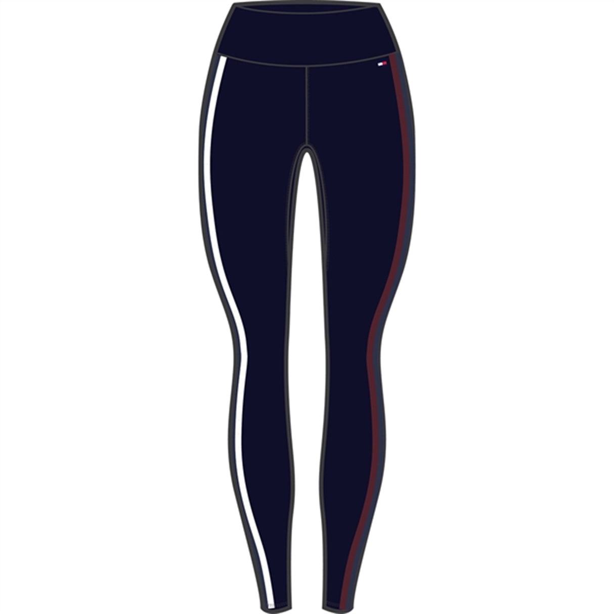 Tommy Hilfiger Global Stripe Sport Tights Desert Sky