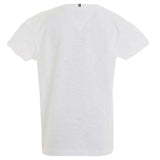 Tommy Hilfiger Broderie Anglaise Sleeve Bluse White