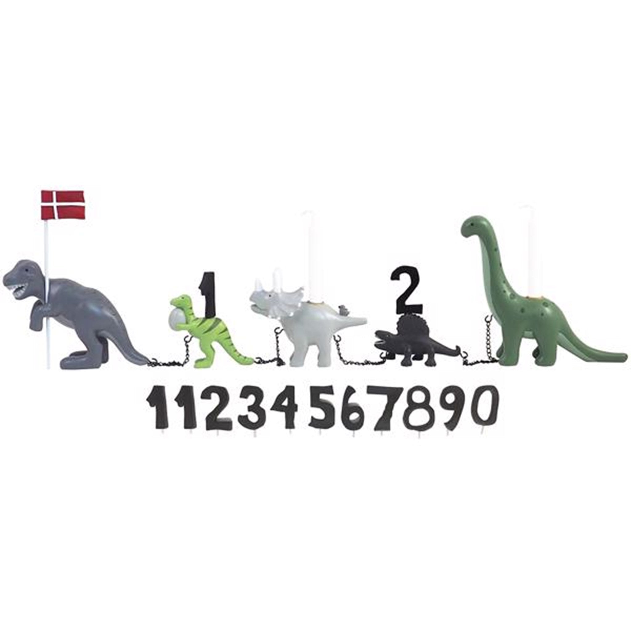 Kids by Friis Fødselsdagstog Dinosaur