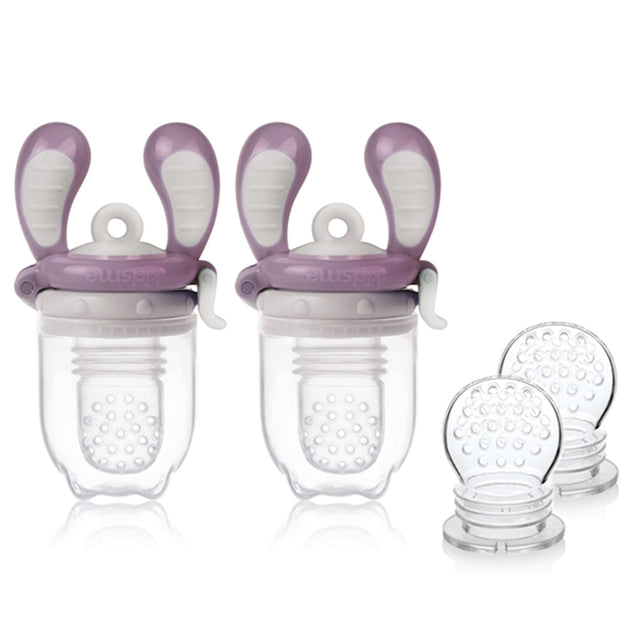 Kidsme Food Feeder Startsæt 2-pak Plum