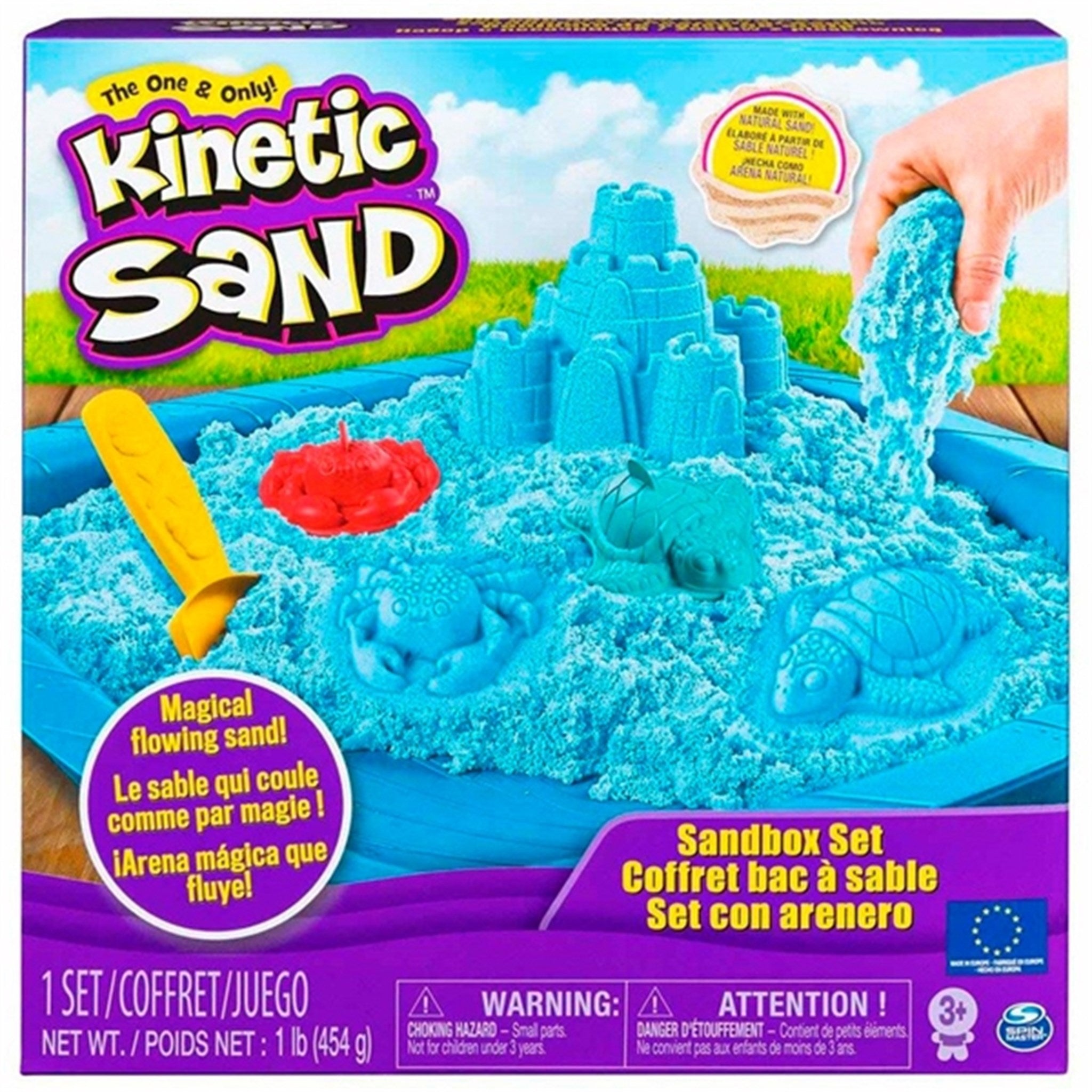 Kinetic Sand Sandkasse Blå
