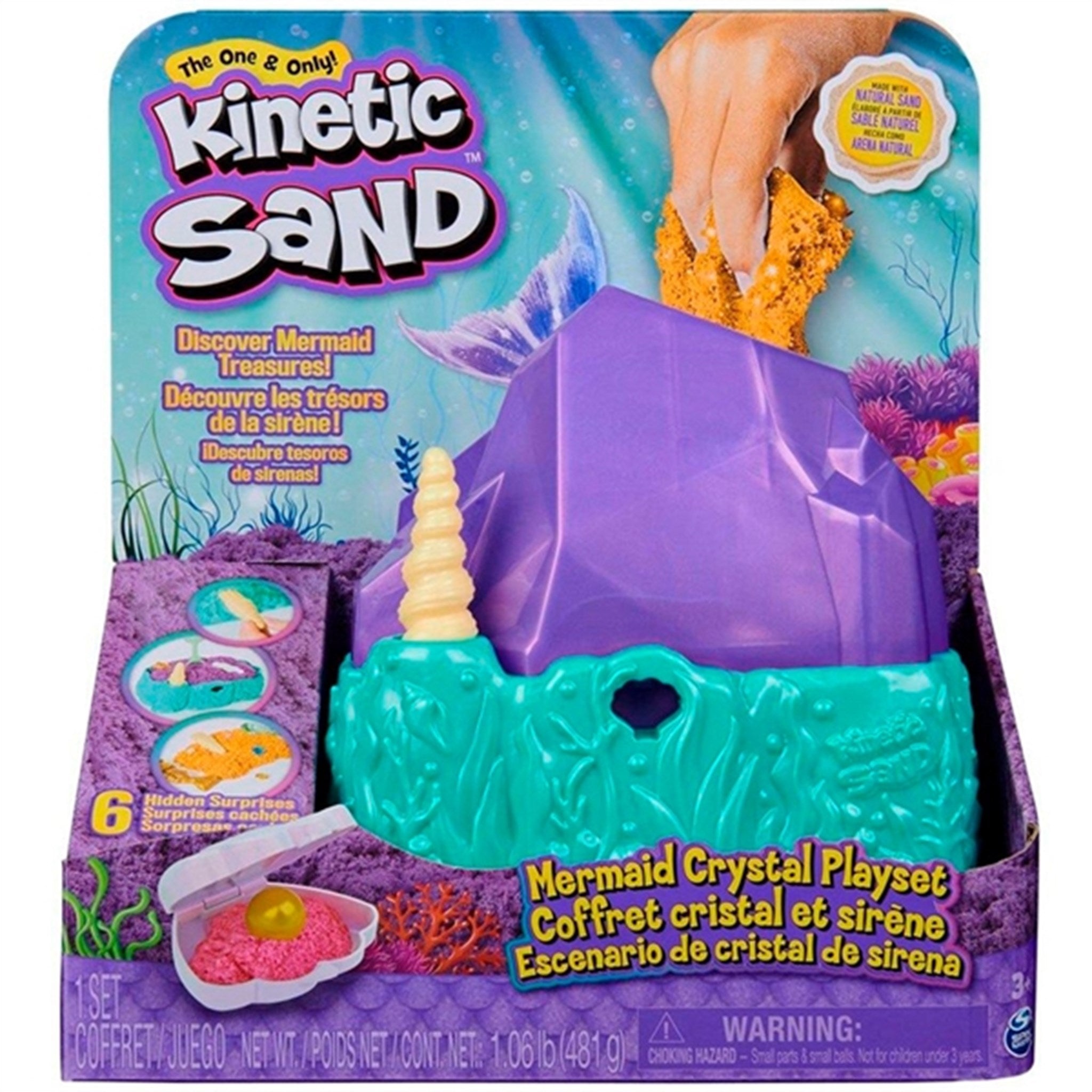 Kinetic Sand Havefruesæt