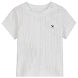 Tommy Hilfiger Baby Pointelle T-shirt White