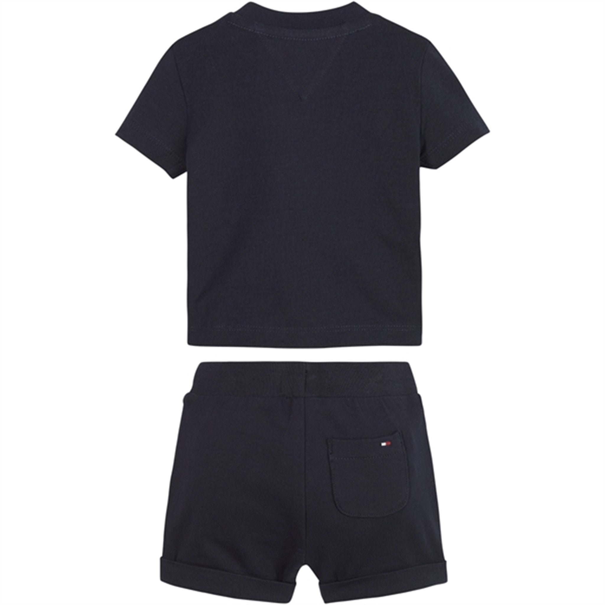 Tommy Hilfiger Baby Essential Shorts og T-shirt Sæt Desert Sky 2