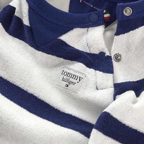 Tommy Hilfiger Baby Striped Towelling Heldragt Pilot Blue / Ancient White Stripe 2