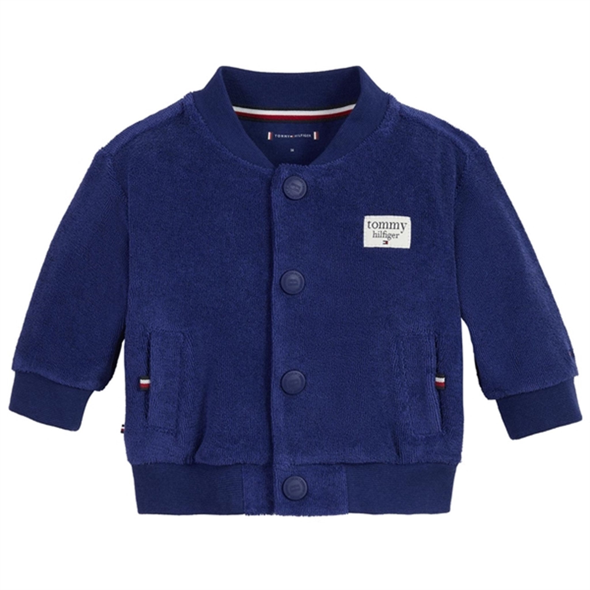 Tommy Hilfiger Baby Towelling Bluse Pilot Blue