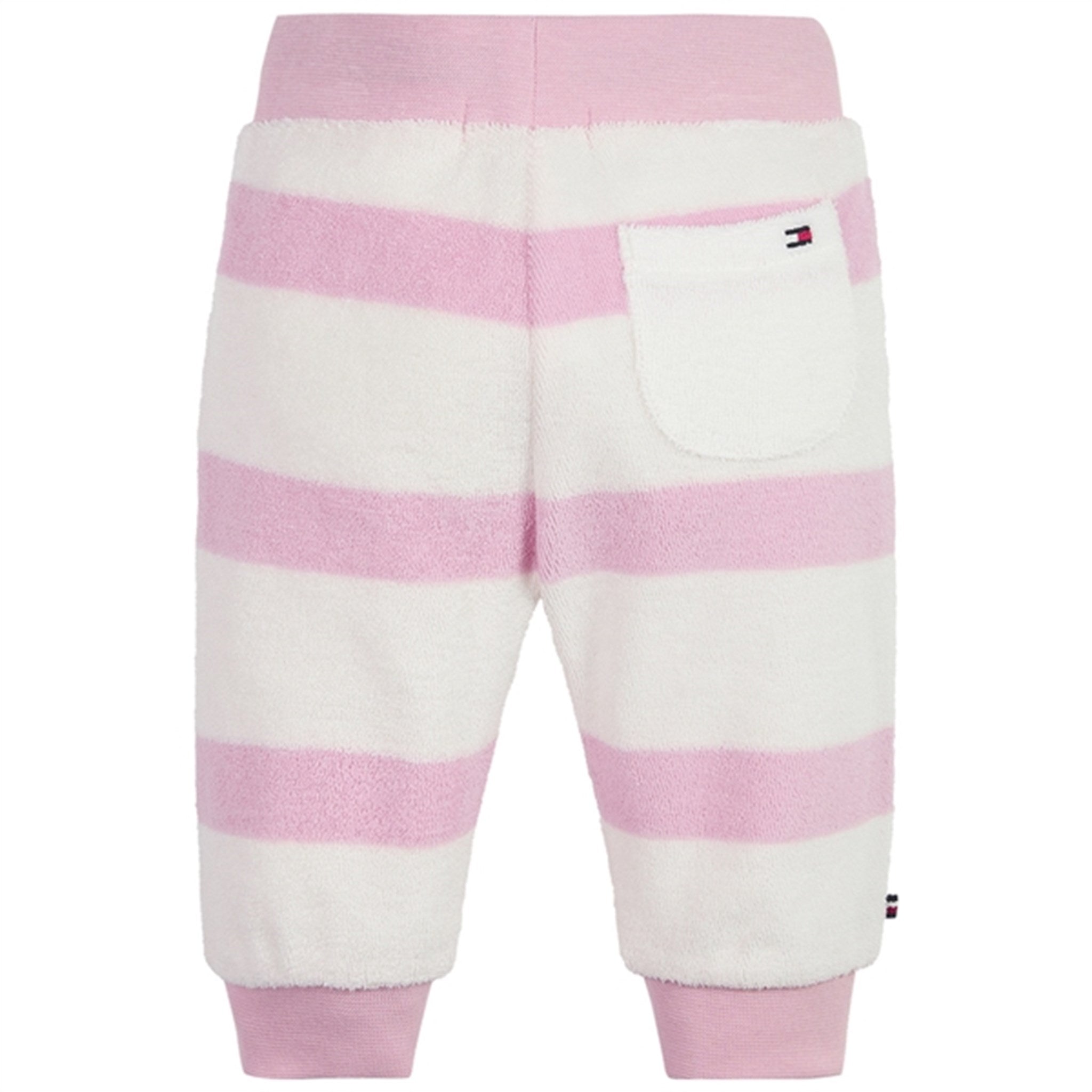 Tommy Hilfiger Baby Striped Towelling Sweatpants Pink Shade / Ancient White Stripe 2