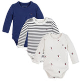 Tommy Hilfiger Baby Body Gaveæske 3-Pak Pilot Blue